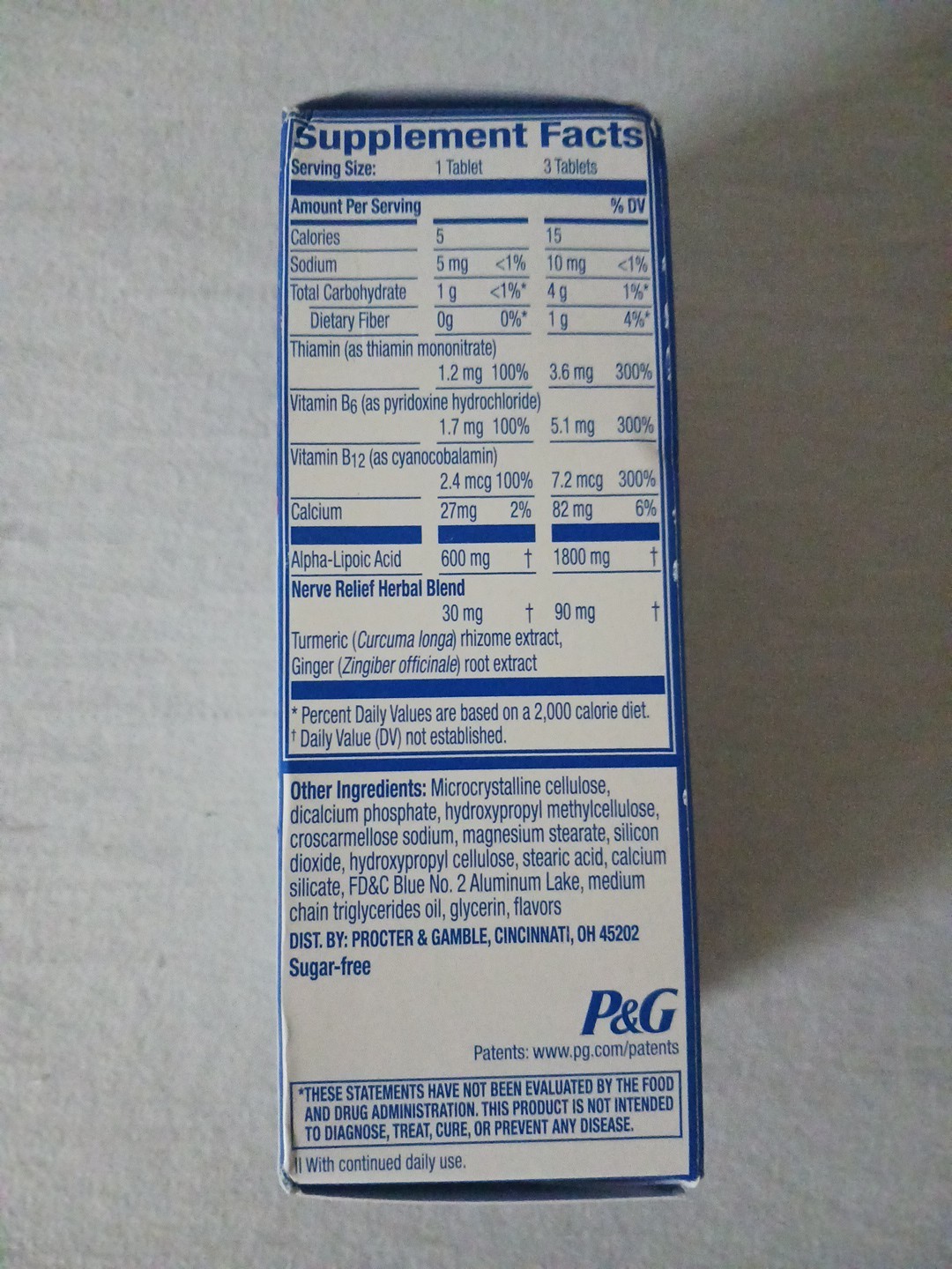 Nervive Nerve Relief, Reduces Nerve Pain & Discomfort, 30 Tablets – EXP 11/2028