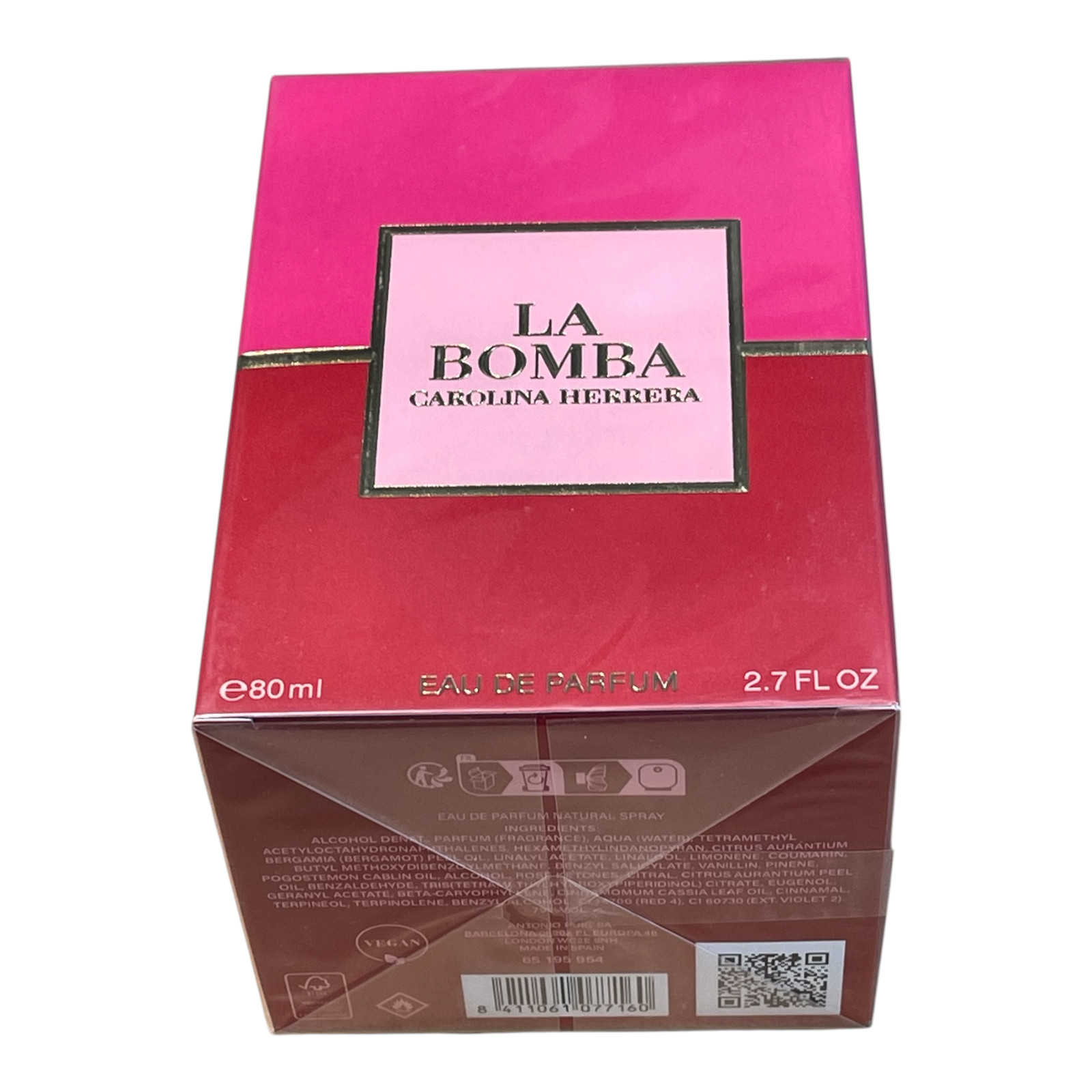 Carolina Herrera La Bomba 2.7oz EDP 80 ml Women New in Original Box Sealed