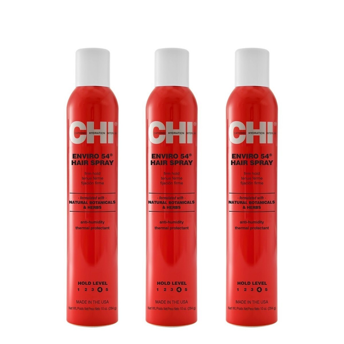 CHI Enviro 54 Hairspray 10oz/284g (pack of 3)– Firm Hold Level 4