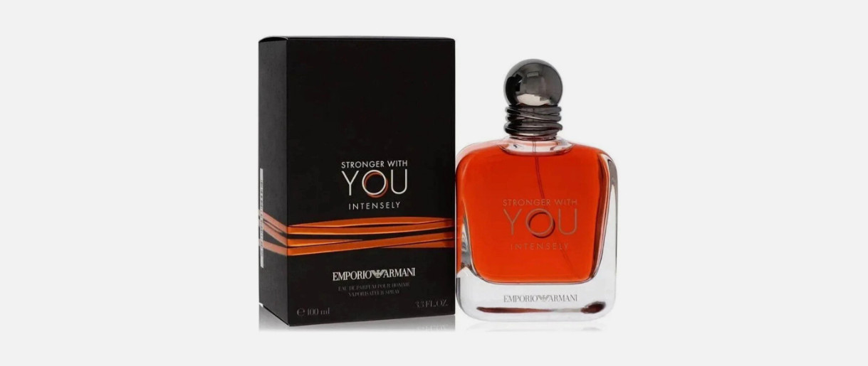 Stronger With You Intensely by Armani cologne men EDP 3.3 / 3.4 oz New in Box