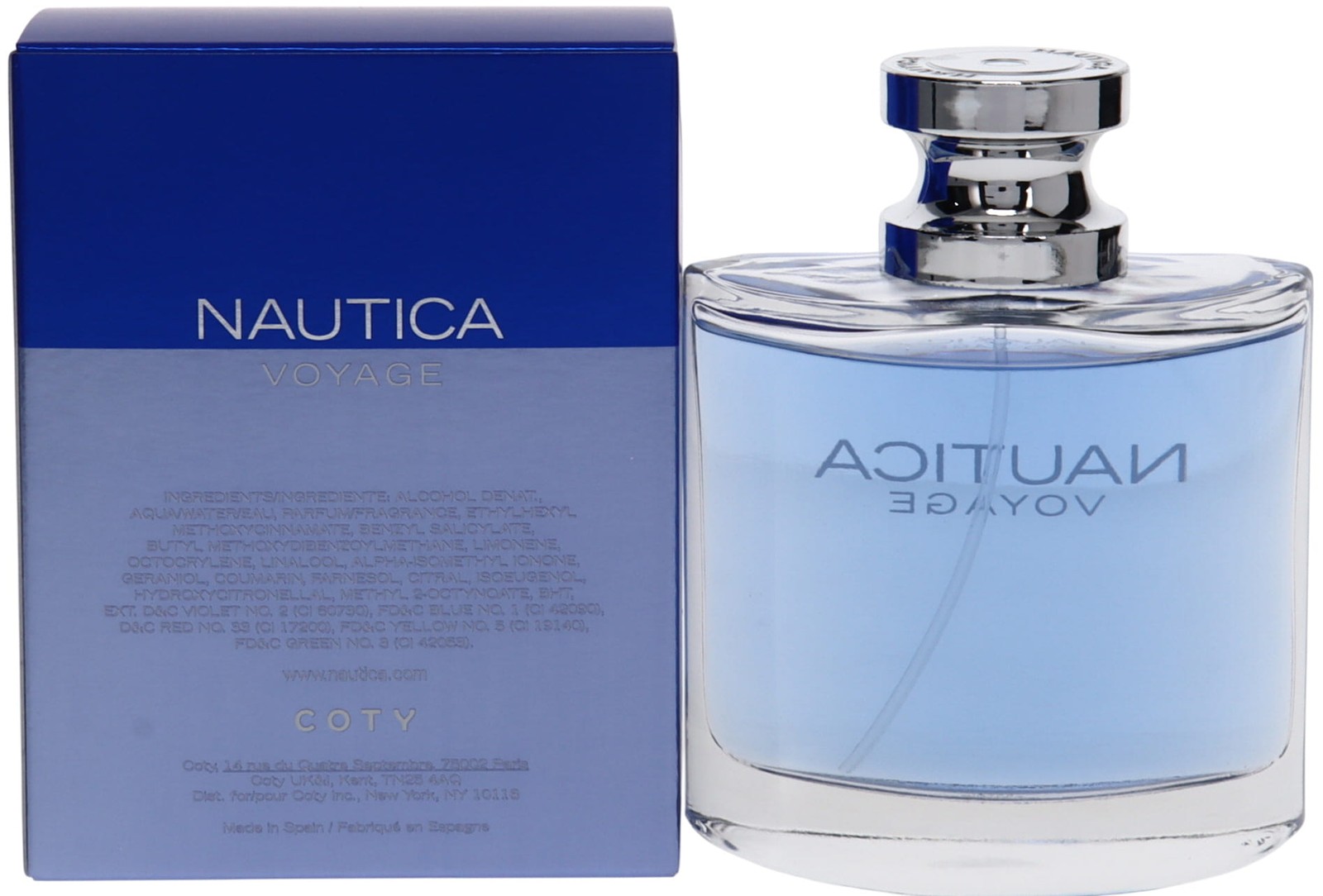 Nautica Voyage Sport Eau De Toilette Spray For Men 3.3oz / 100ml