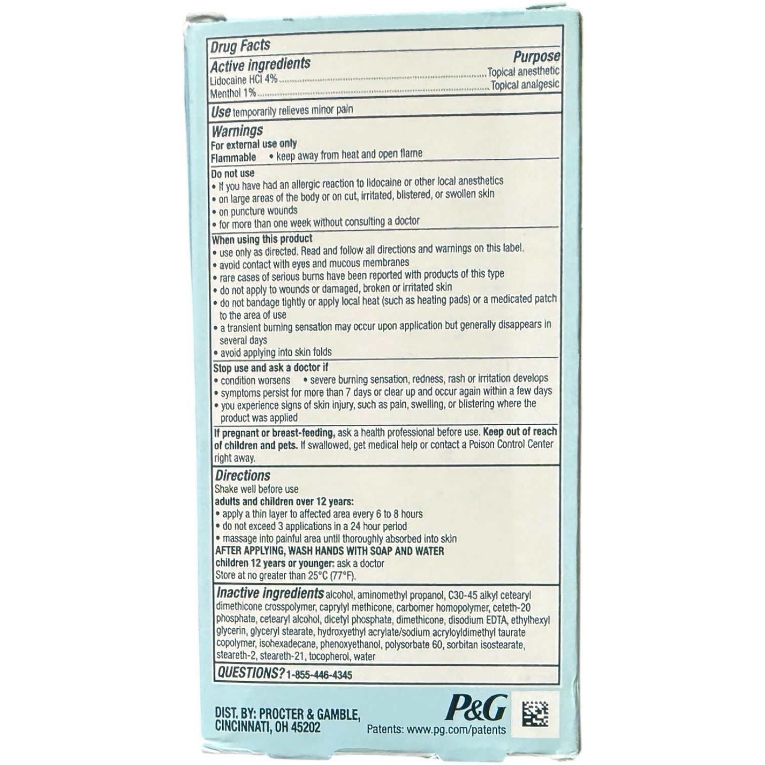 (3) Nervive Pain Relieving Liquid Roll-On – 2.5oz Each Box Exp. 11/2027