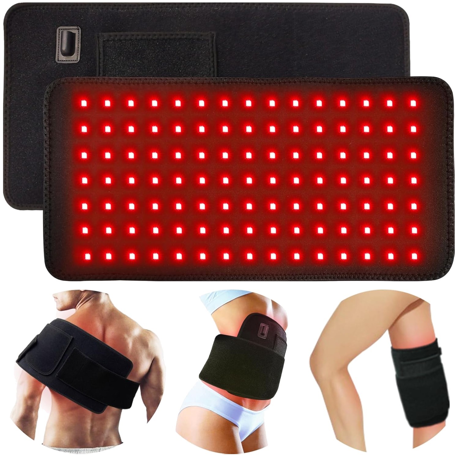 Adjustable Red Light Device – 3 Chips in 1 – 10HZ Pulse Mode