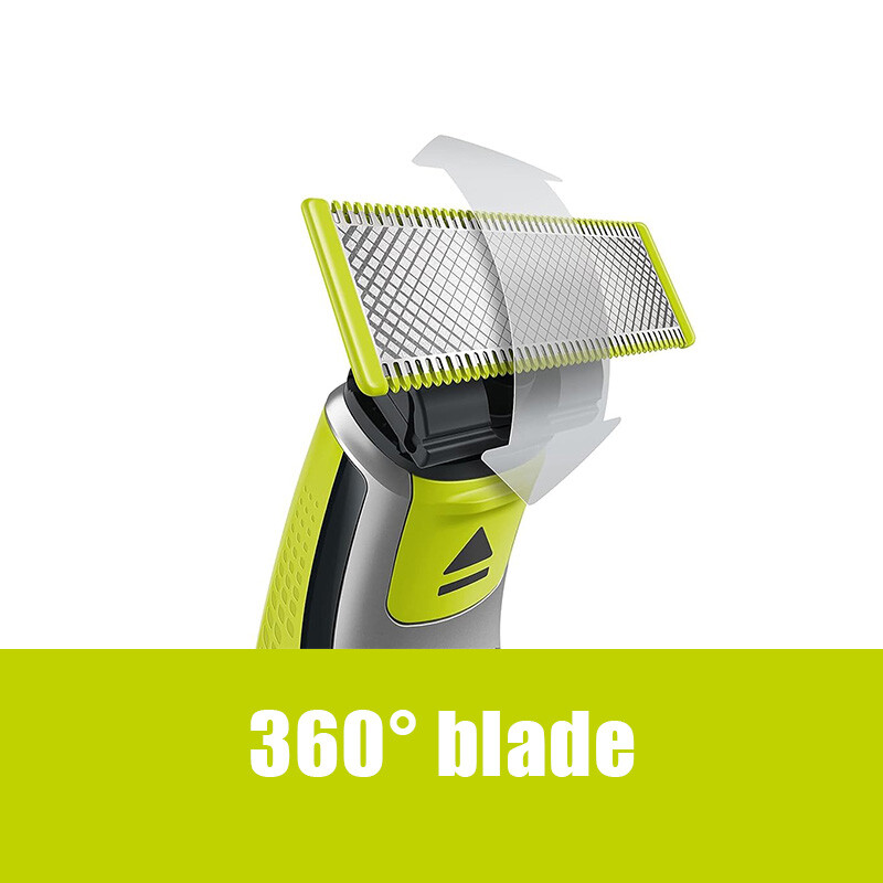 4X Blades Norelco QP210/80 OneBlade Replacement Head for QP2520 /QP6510 /QP6520
