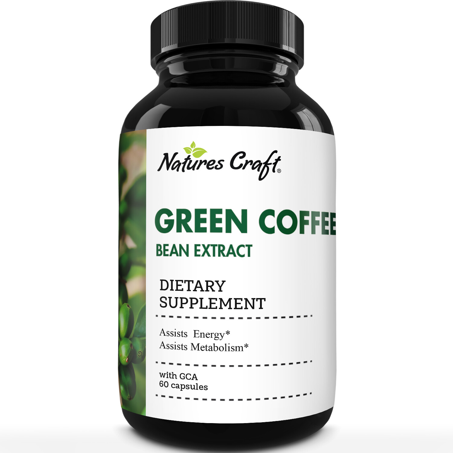 Powerful Green Coffee Bean Supplement – Fat Burning Diet Pills for Men & Women