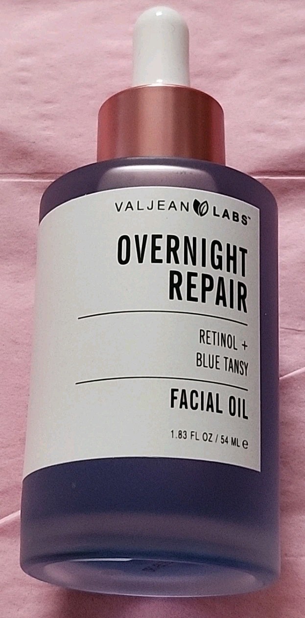 VALJEAN LABS – OVERNIGHT REPAIR Facial Oil With Retinol & Blue Tansy – 1.83 oz