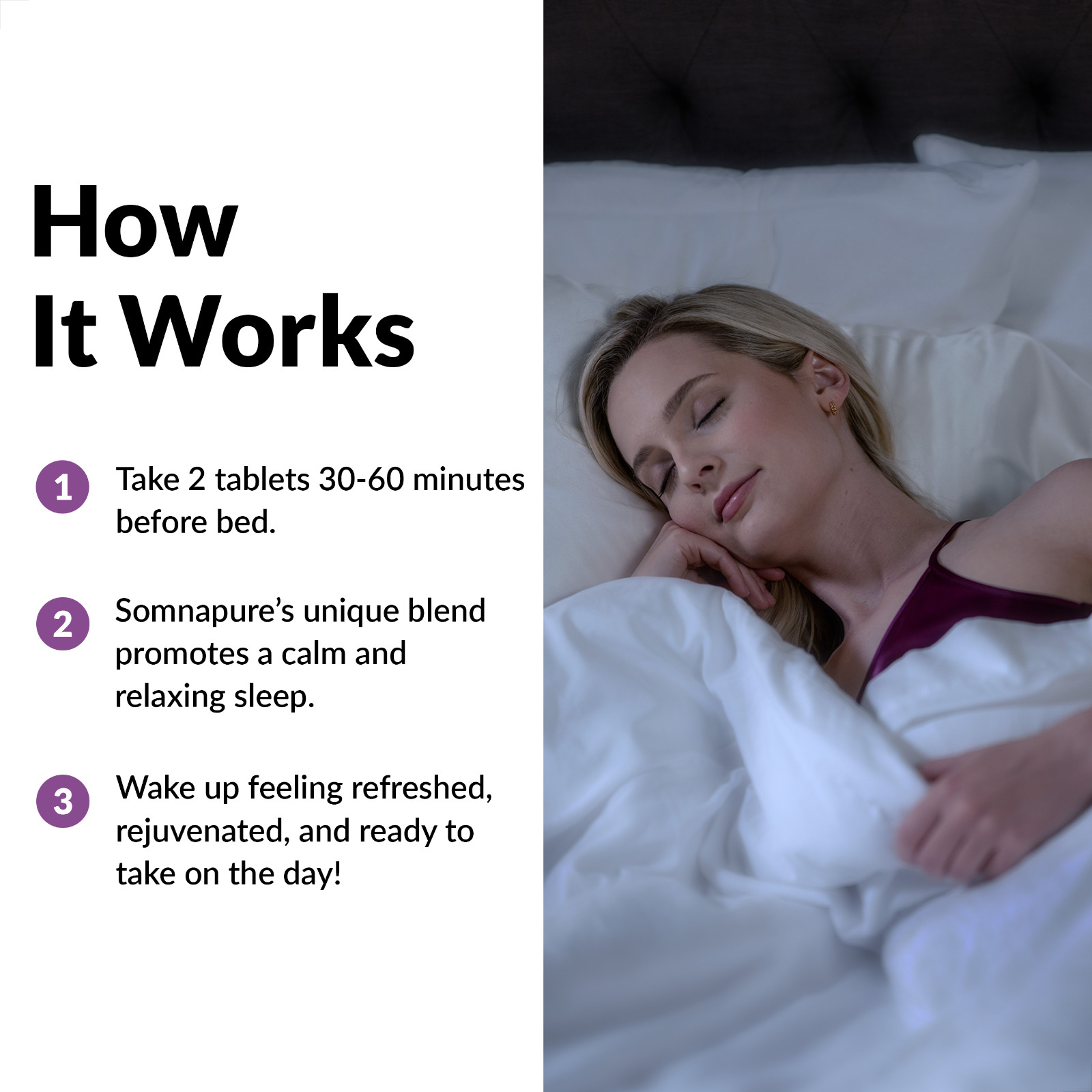 Force Factor Somnapure Melatonin 3mg Natural Sleep Aid