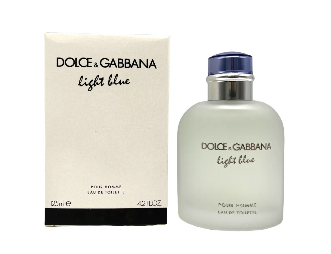 Dolce & Gabbana Light Blue Pour Homme 4.2 oz EDT Spray Tester for Men New in Box