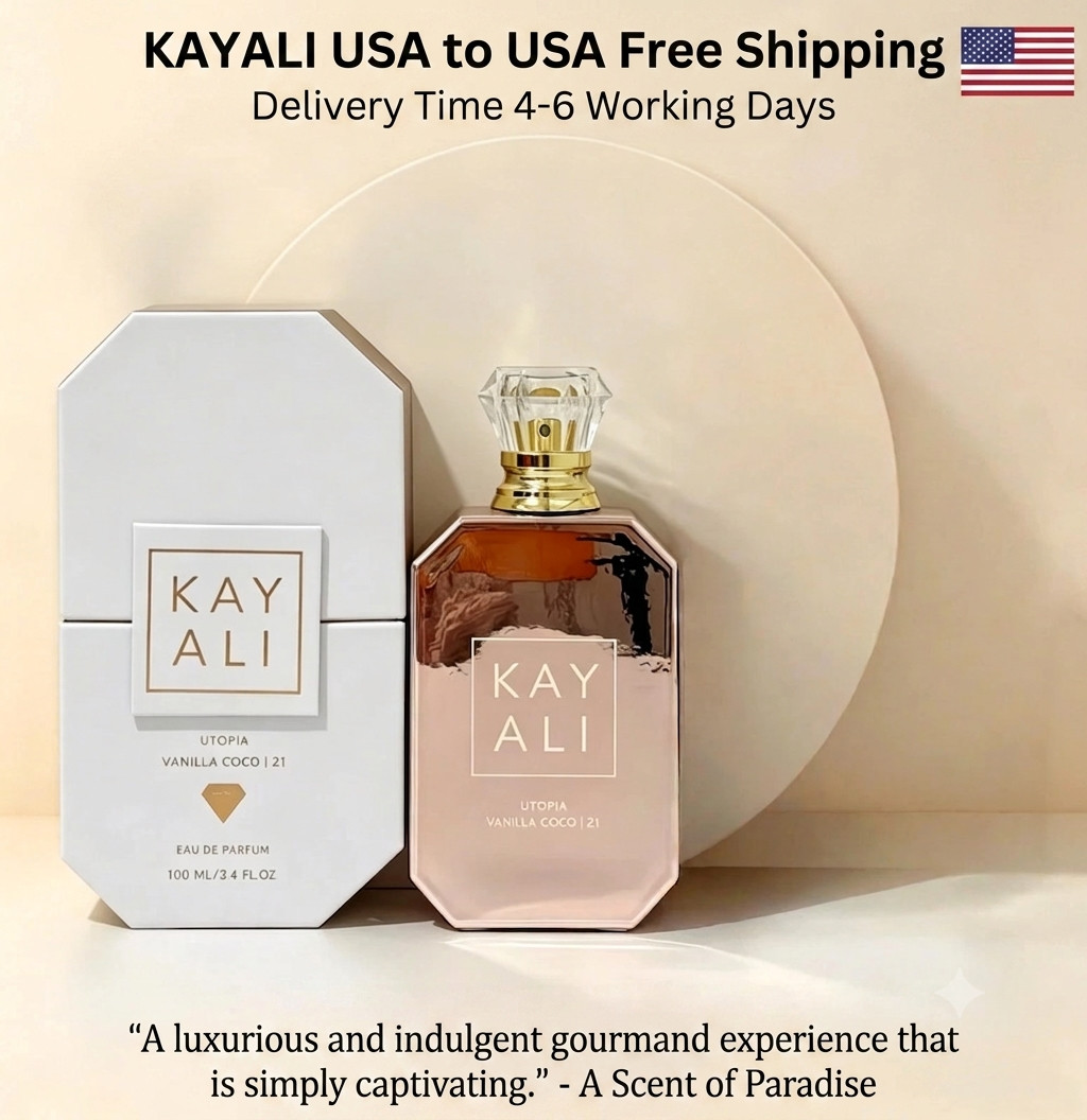 Kayali Utopia Vanilla Coco | 21 Eau de Women Parfum 100ml/3.4oz Spray New In Box