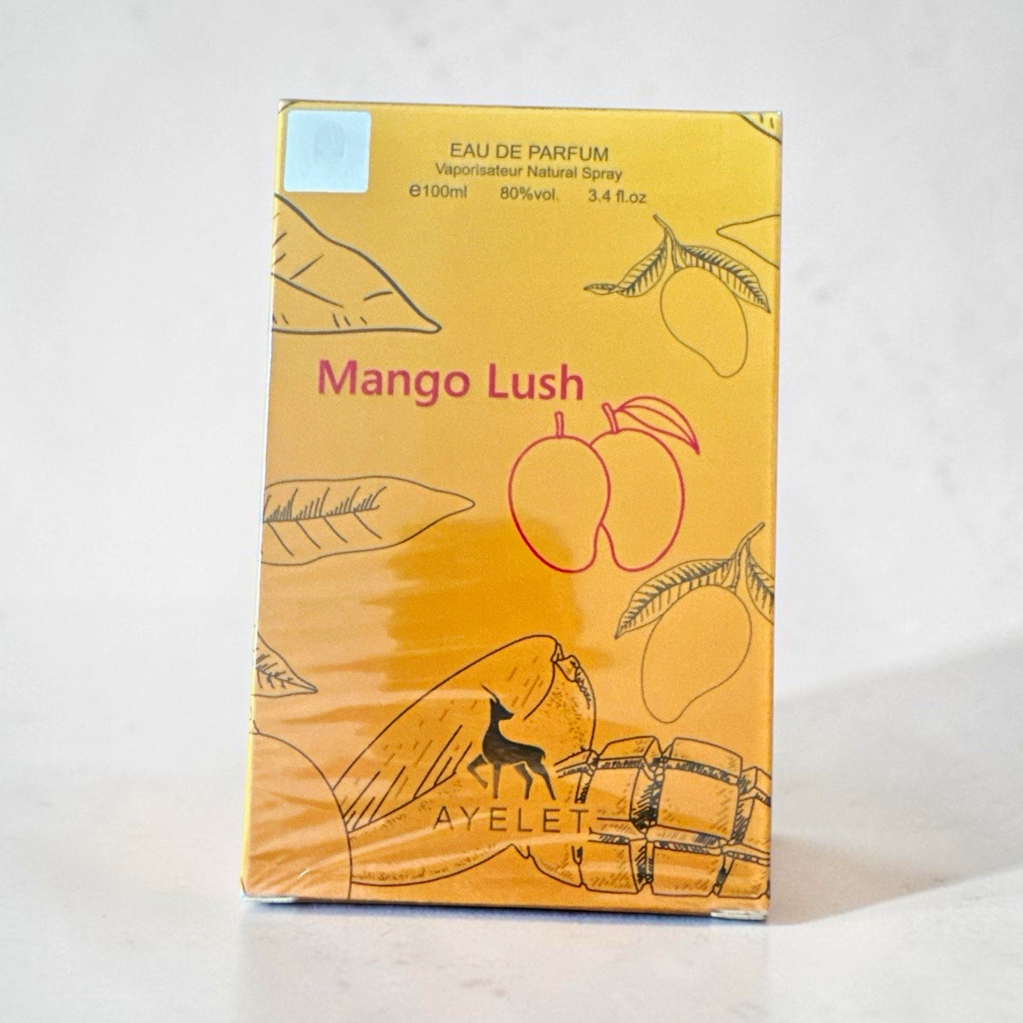 Ayelet Mango Lush Eau de Parfum EDP Vaporisateur Spray, 3.4 fl oz Regular
