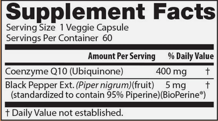 6X Doctor’s BEST High Absorption CoQ10, USP Verified, 400 mg-60 Caps EXP 07/2026