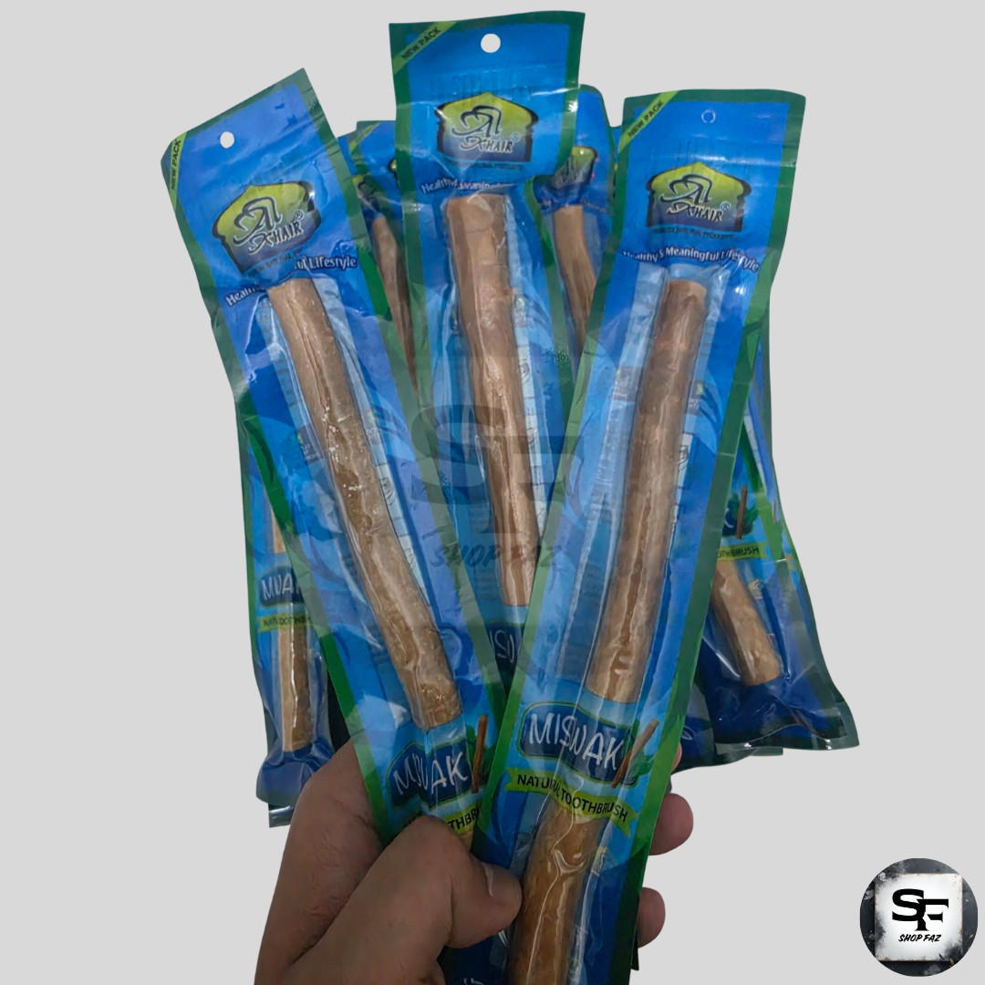 20PCS Original Dried Al Khair Natural Miswak Sticks Organic Oral Cleaning
