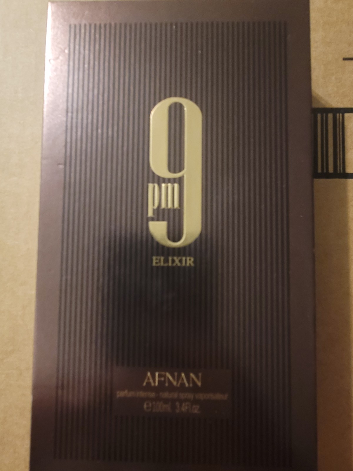 Afnan 9 PM Elixir Eau de Parfum Spray 3.4 fl oz Regular Size