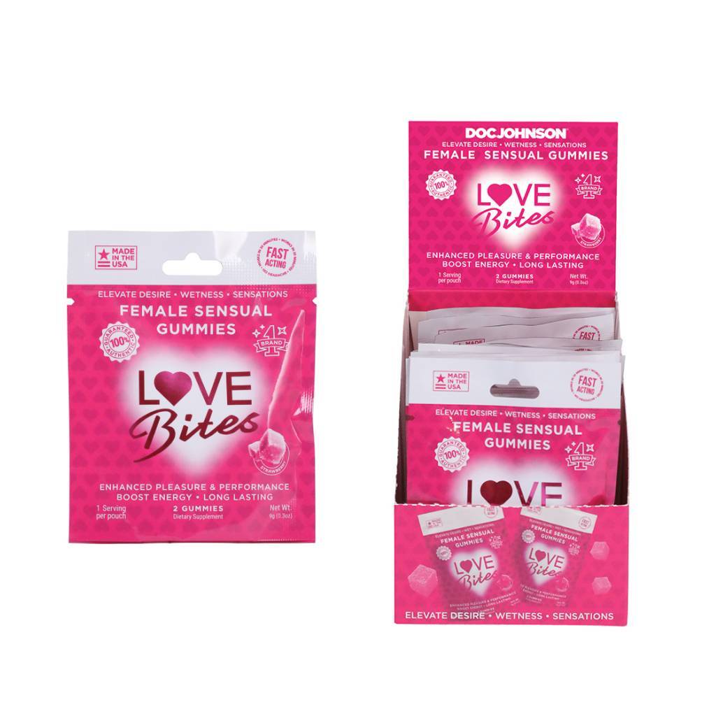 Love Bites Female Sensual Enhancement Gummies – Choose Pack