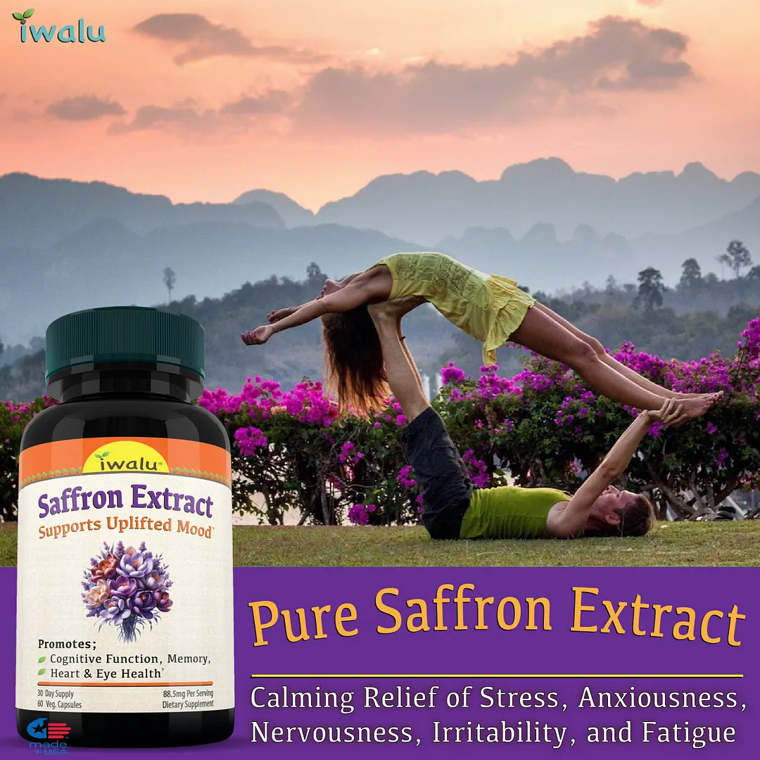 30Mg Saffron | Best Supplement Capsule Pill Men Women FREE SHIP