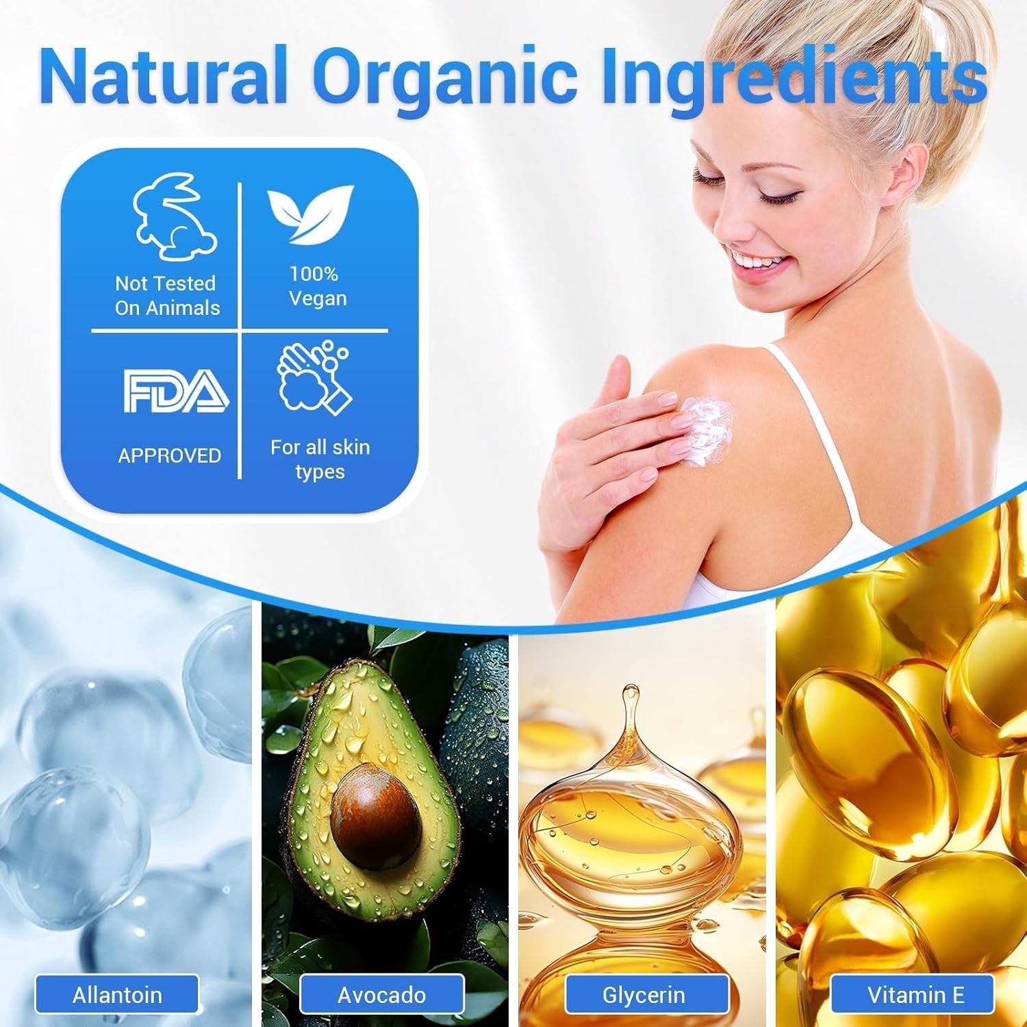 Urea Cream 40 Percent for Feet Maximum Strength, Foot Cream for Dry Cracked Heel