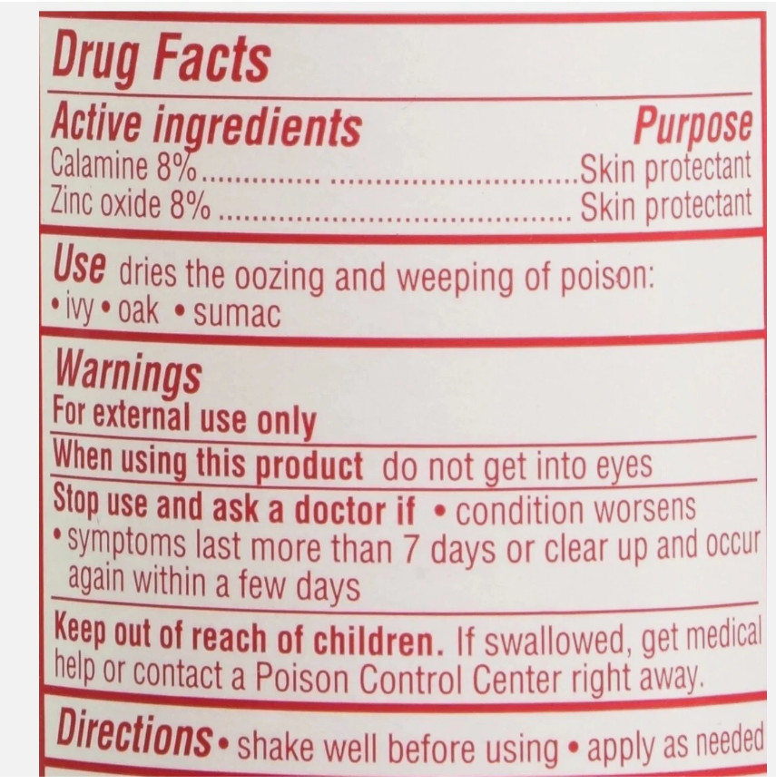 Swan Calamine Lotion 6 fl oz – Skin Protectant & Anti-Itch Lotion