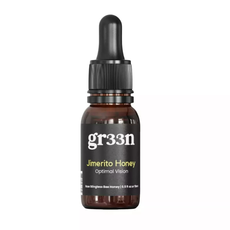 GR33N designed for Honey Jimerito Eye Health Care Drops Natural Liquid Support-
