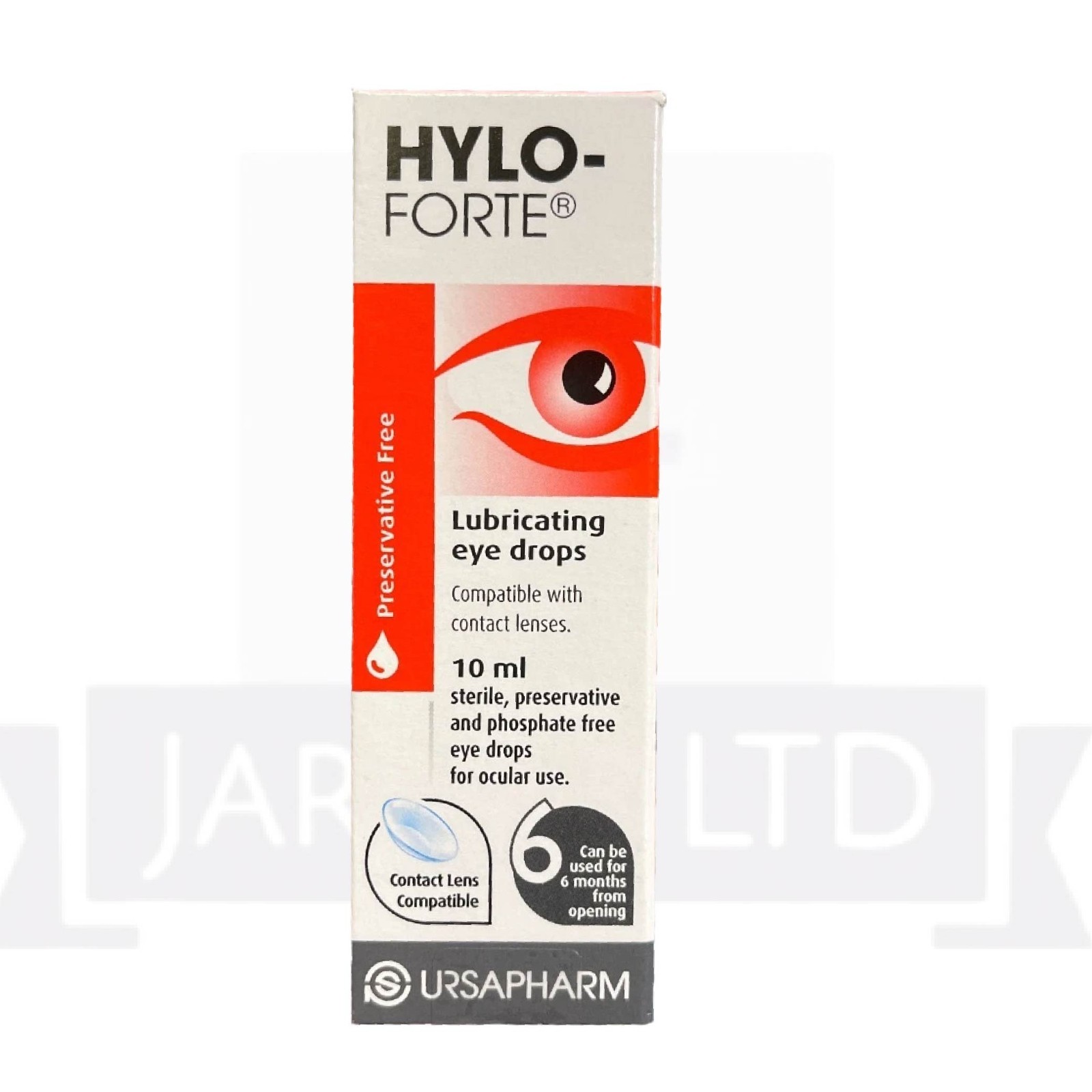 Hylo Forte Eye Drops 10ml Of Pack Of 6 EXP 03 2025