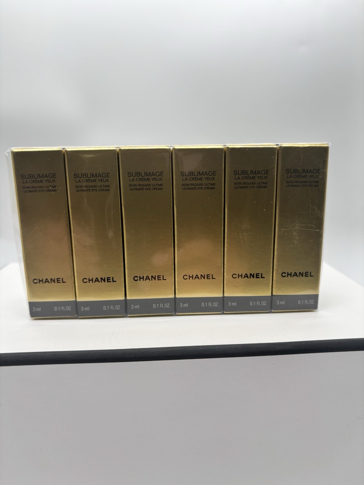 CHANEL SUBLIMAGE LA CRÈME YEUX 12 Pack 0.1 Oz Samples