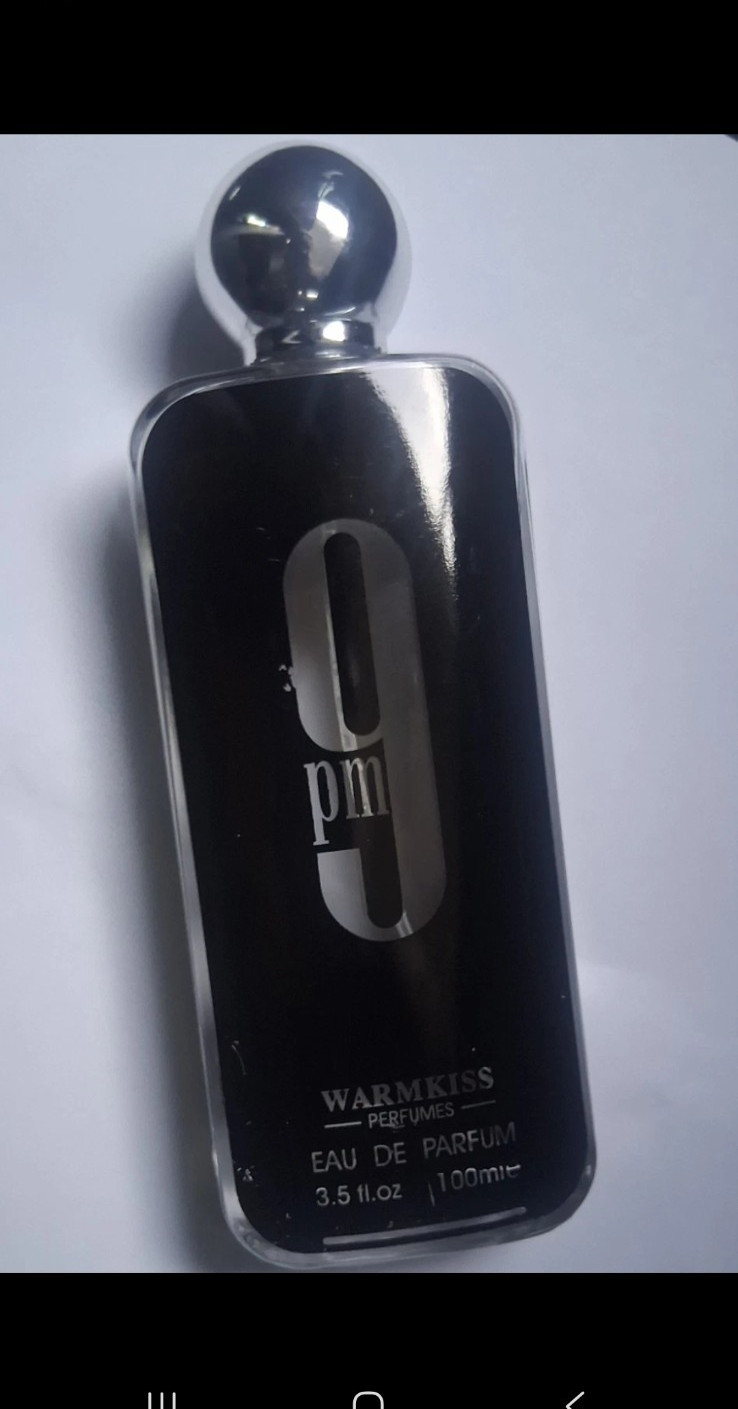Warmkiss Perfumes 9 pm Eau de Parfum Spray, Regular Size 3.5 fl oz (100 mL)