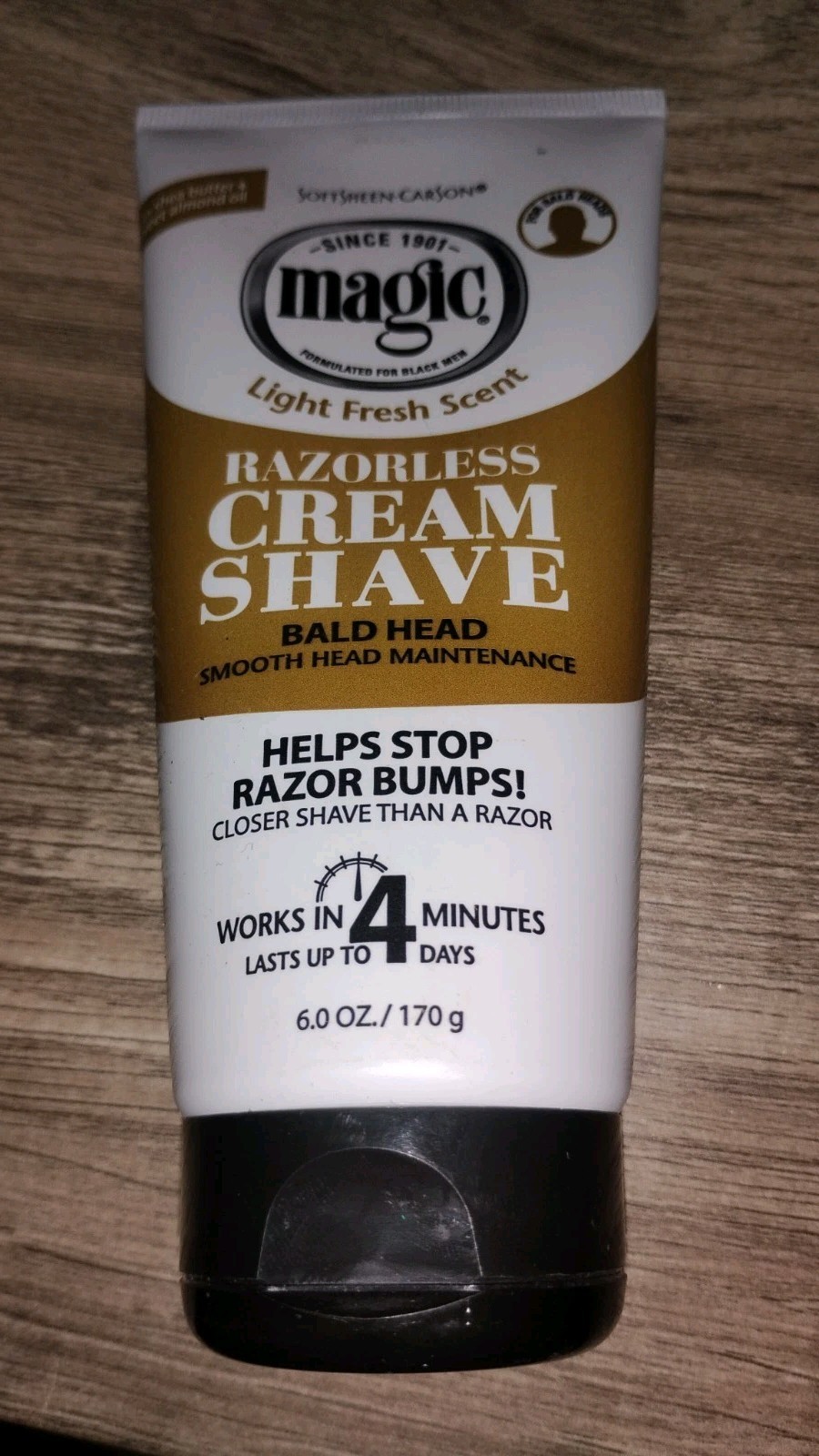 SoftSheen-Carson Magic Razorless Shaving Cream, Hair 6 Ounce (Pack of 1)
