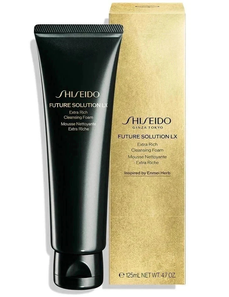 Shiseido Future Solution LX Extra Rich Cleansing Foam 4.7 oz Cleanser-USA Stock