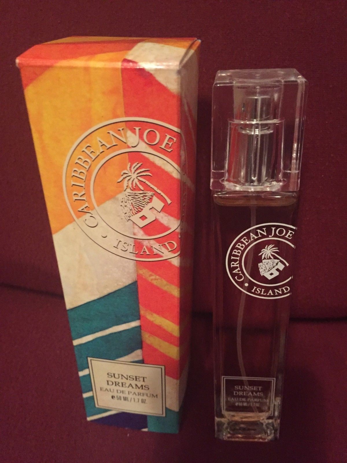 Caribbean Joe Island Supply Company Sunset Dreams Eau De Parfum 1.7 Oz. NEW
