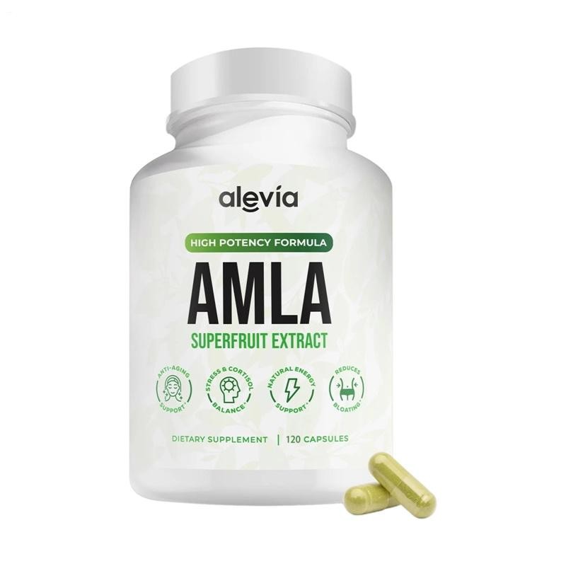 Organic Amla Capsules 1000mg 60-120 Capsules Gooseberry Amla Fruit Supplement