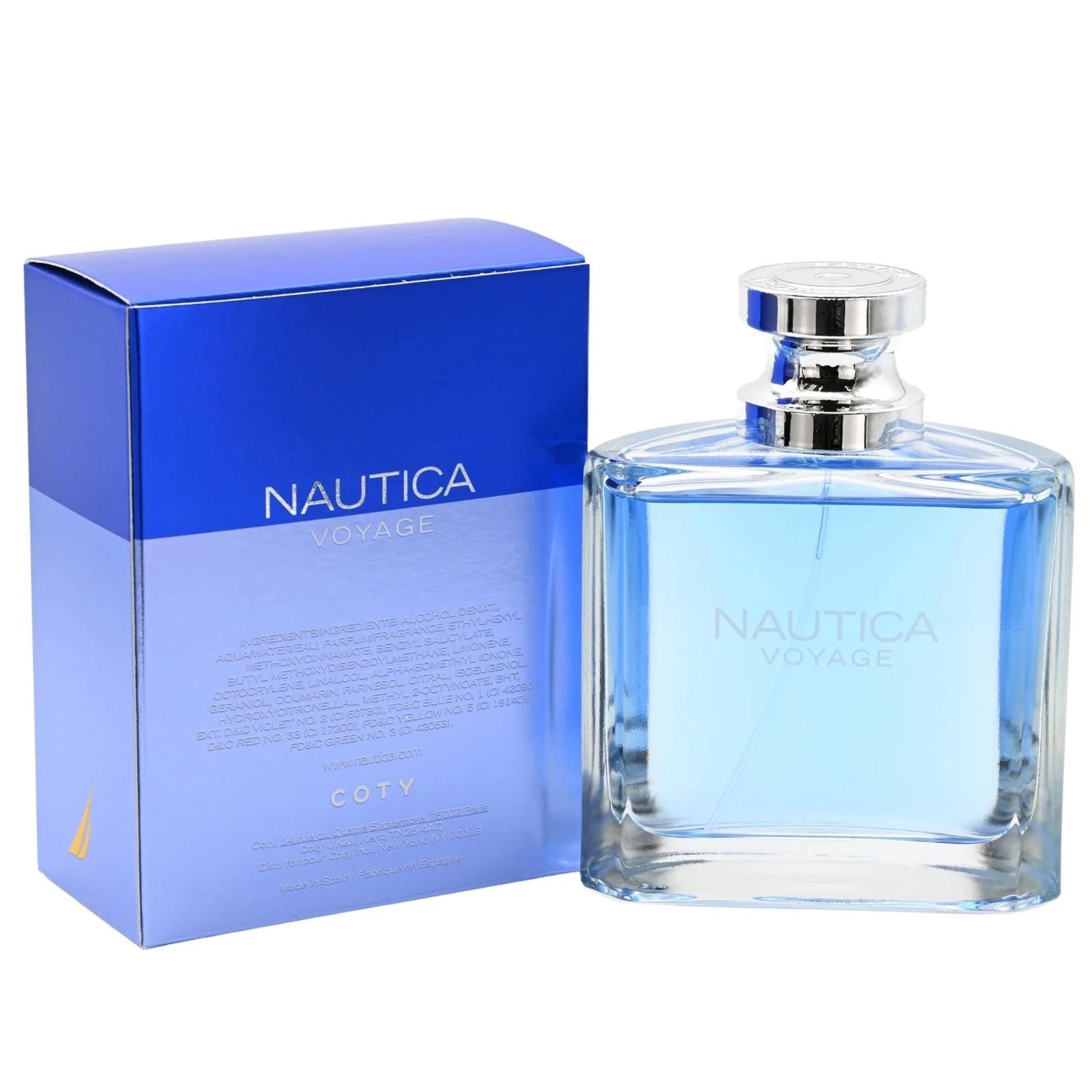 NAUTICA VOYAGE 3.3 /3.4 oz EDT Cologne Spray for Men New…..