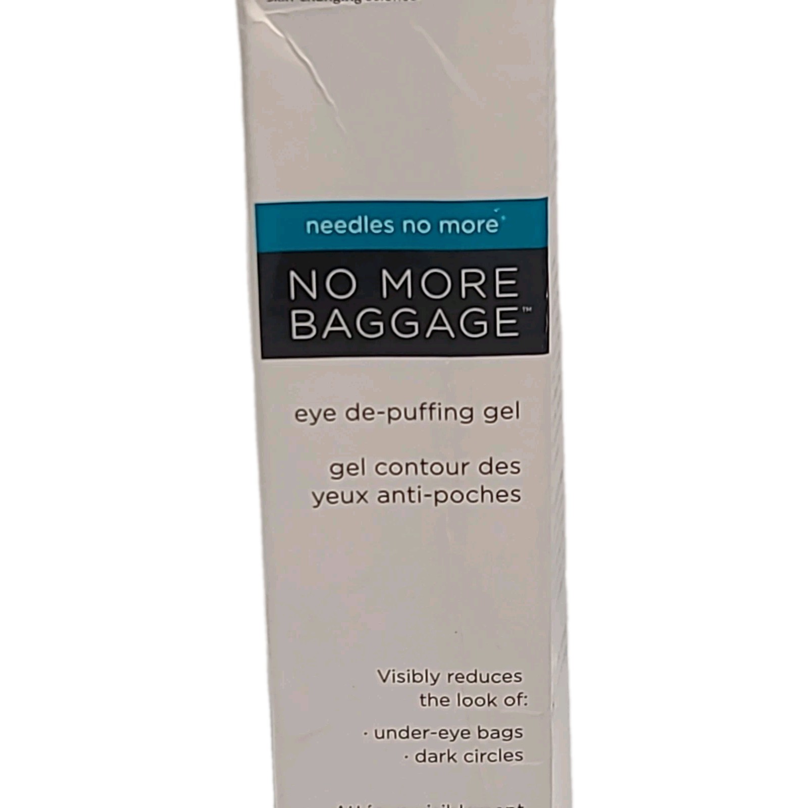 ( 1 ) Dr. Brandt 0.5 oz / 15 mL NO MORE BAGGAGE Eye De-Puffing Skincare Gel
