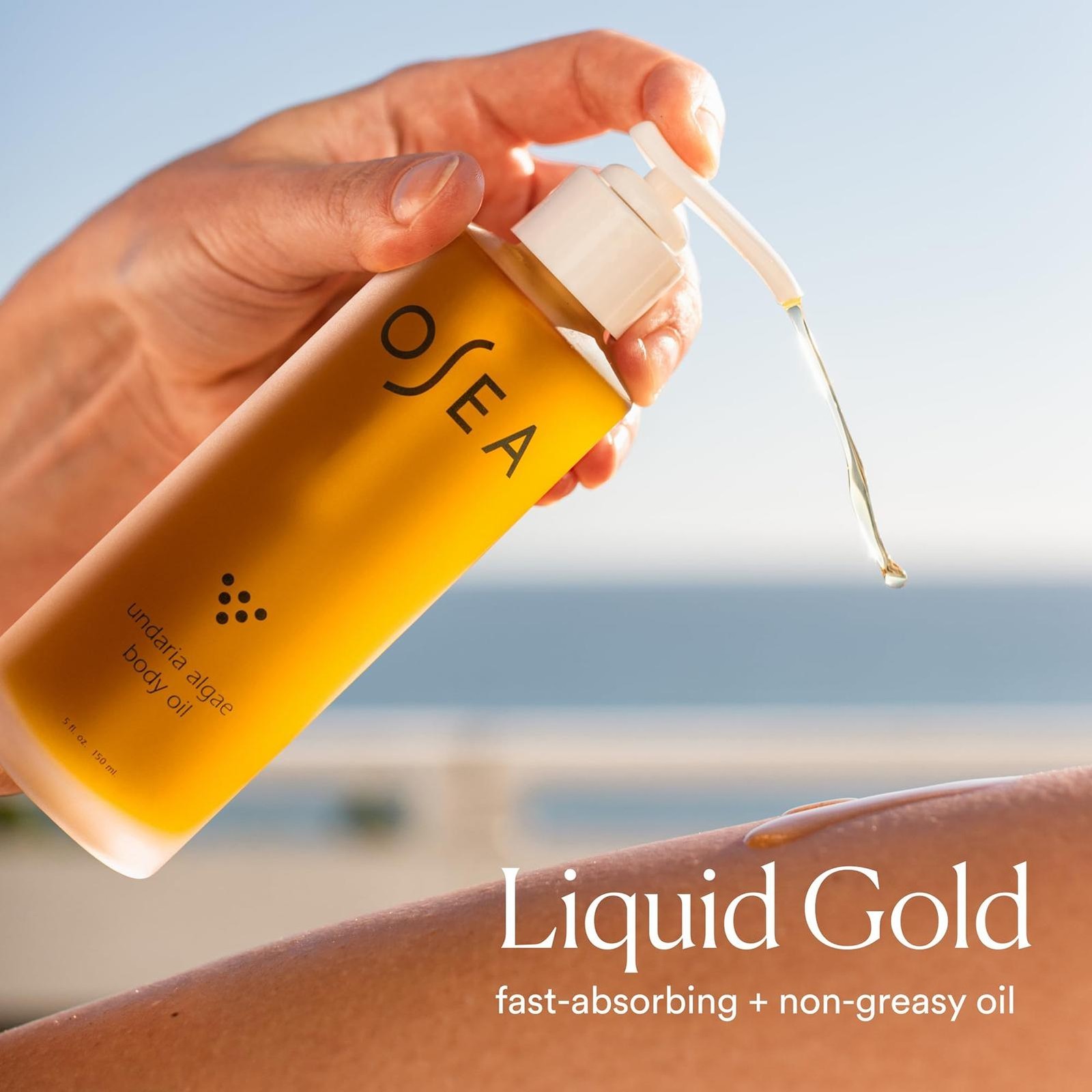 OSEA Undaria Algae Body Oil 5oz / 150ml – Hydrating & Firming Skincare