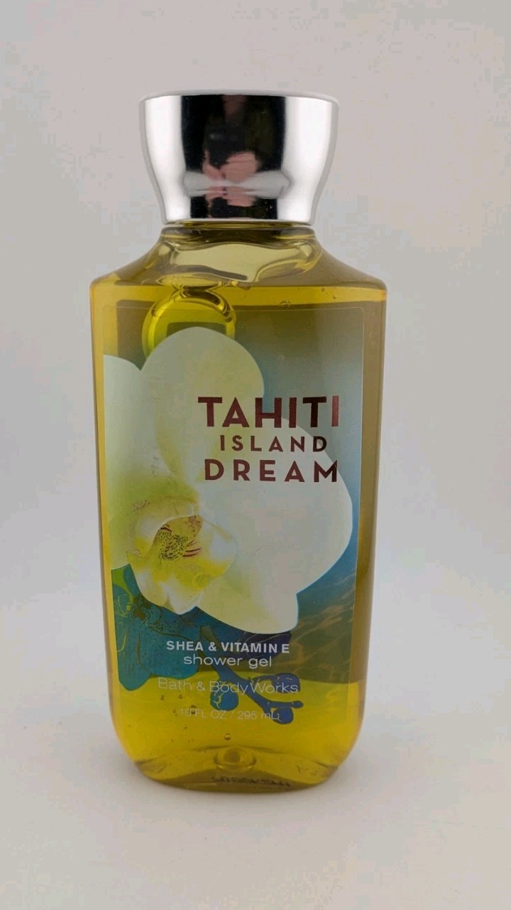 Bath & Body Works Tahiti Island Dreams 10 oz Shower Gel, New