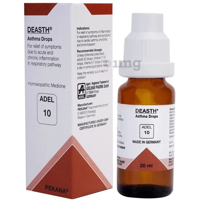 ADEL 10 Drops 20ml Pack DEASTH Adel PEKANA Germany OTC Homeopathic Drops