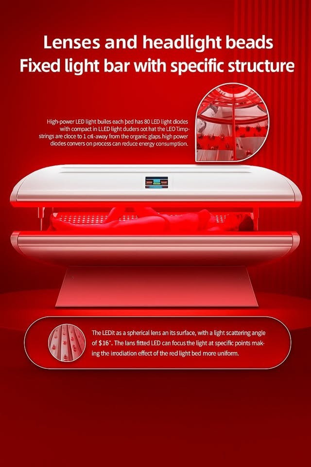 red light therapy full body bed