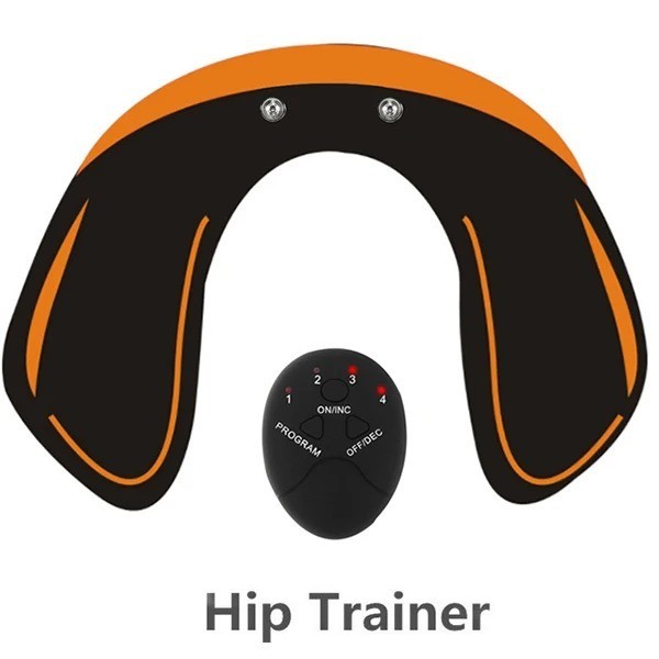 EMS Muscle Stimulator ABS Trainer Hip Buttocks Toner Body Massager Pad