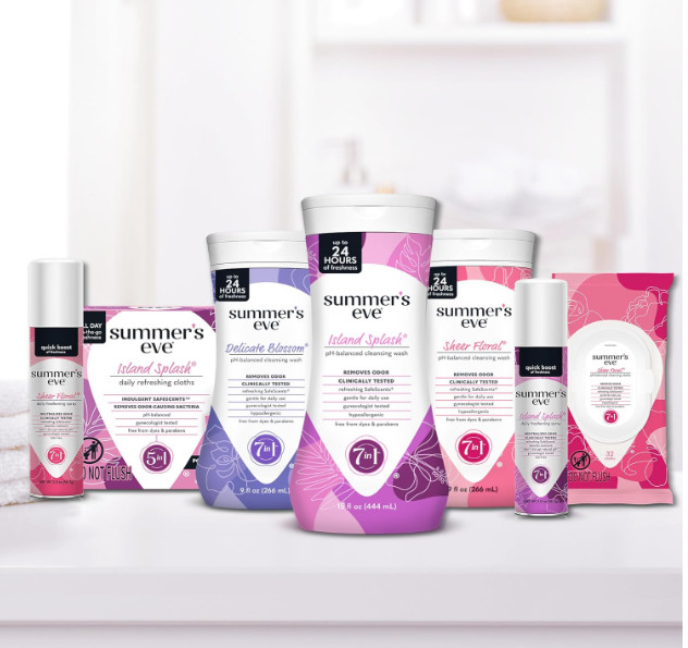 Summer’s Eve Blissful Escape Feminine Wipes, Gentle pH-Balanced Formula Helps Co