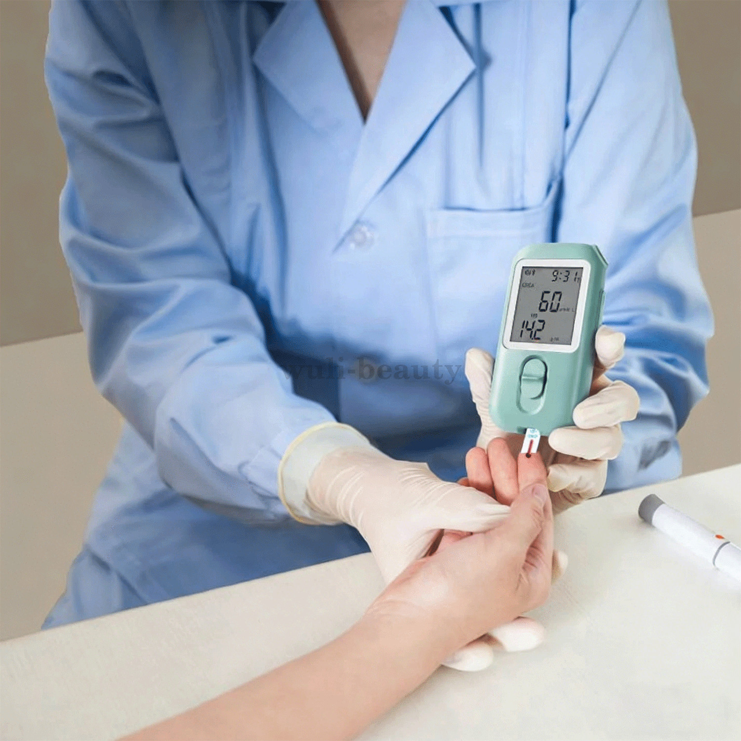 Kidney Function Monitoring Kit – Home Blood Creatinine Meter with 25 Test Strips