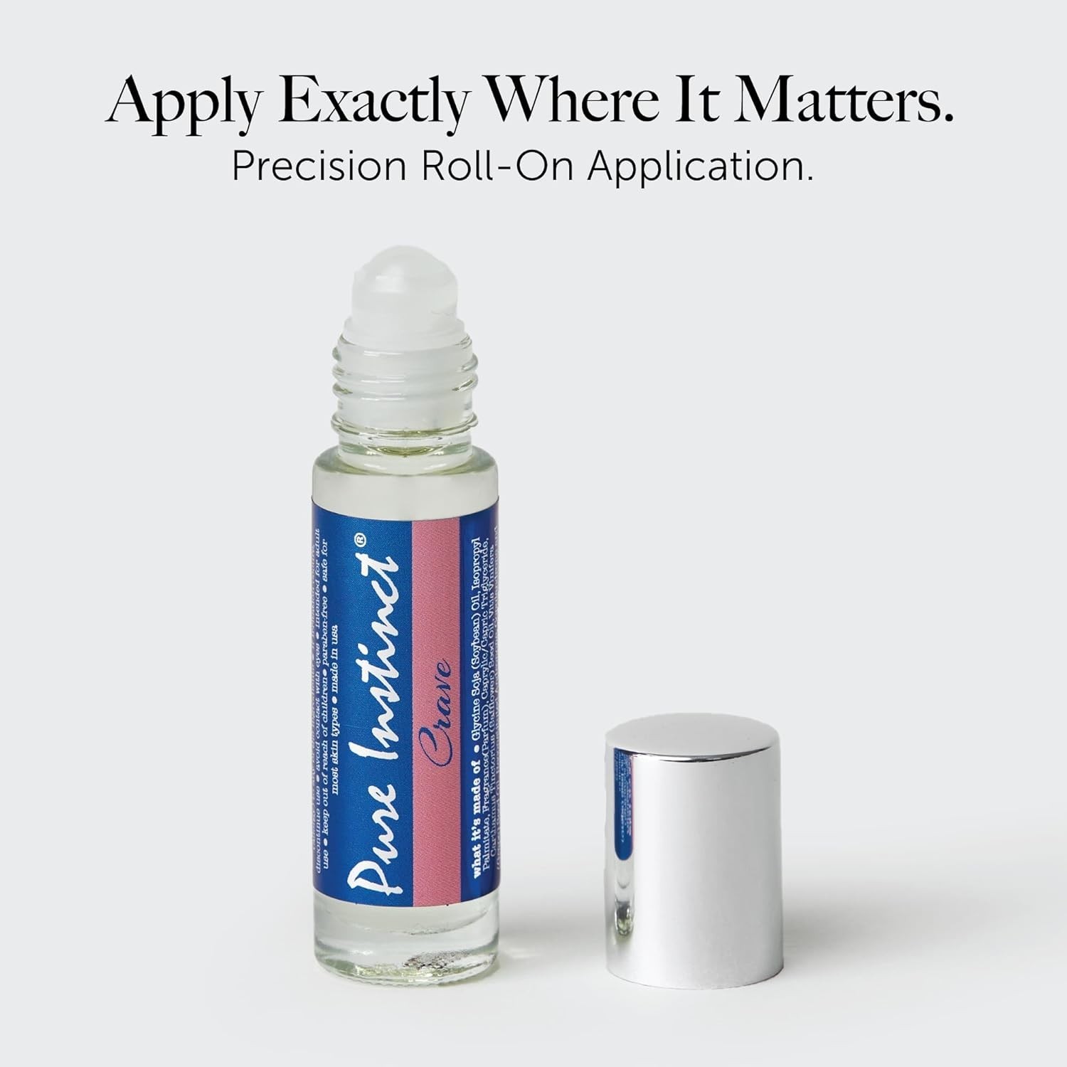 Pure Instinct Crave Roll On The Original Pheromone Cologne Infused Gift For Her