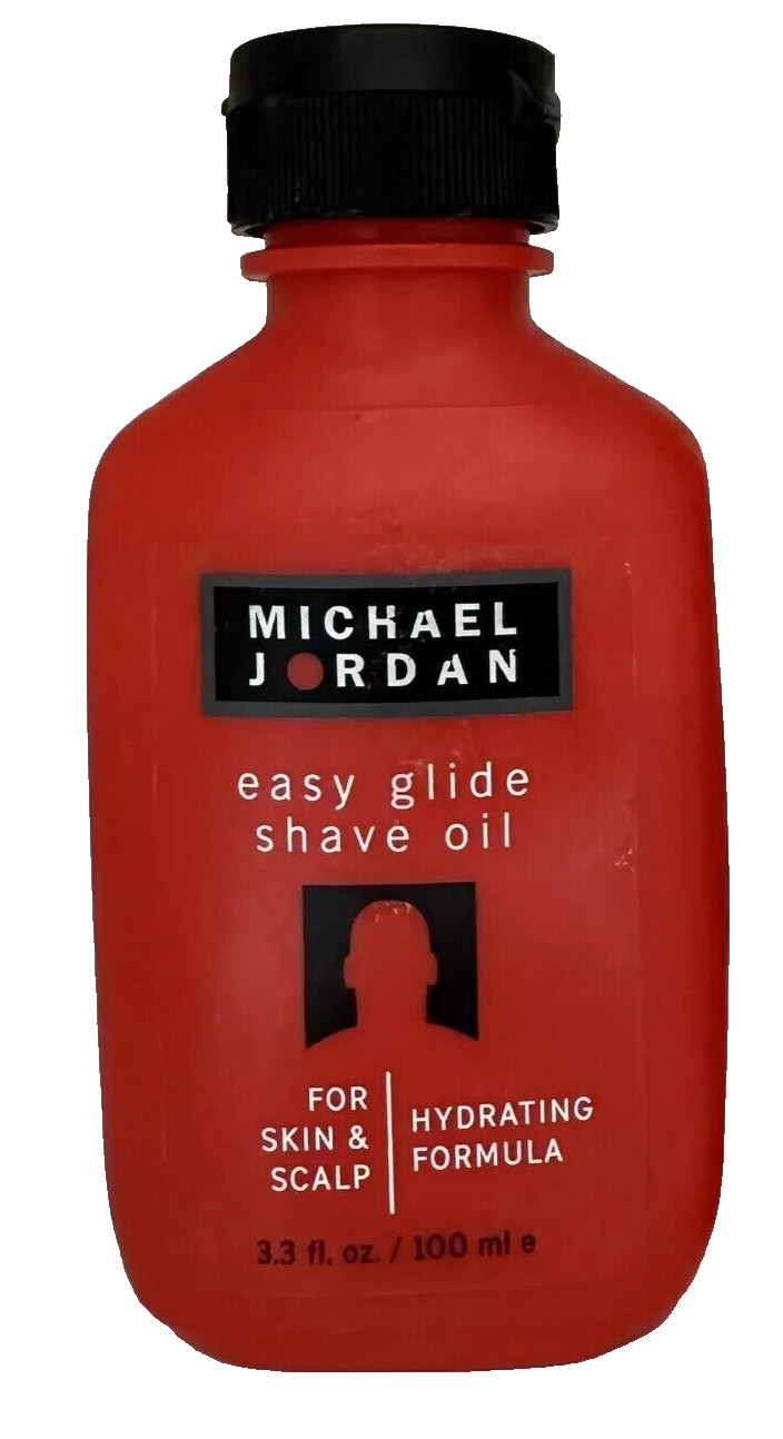 Michael Jordan Easy Glide Shave Oil 3.3 OZ HYDRATING FORMULA