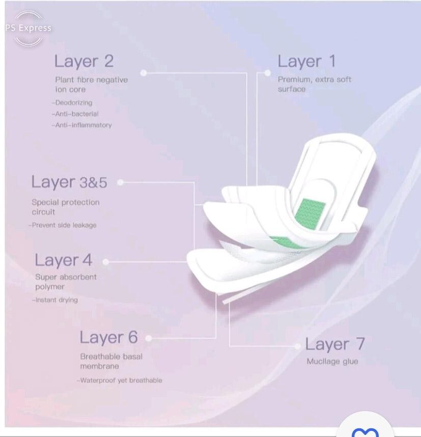 Angel Moon Panty Liner. Angel Moon Secret SET OF 11 PACKS