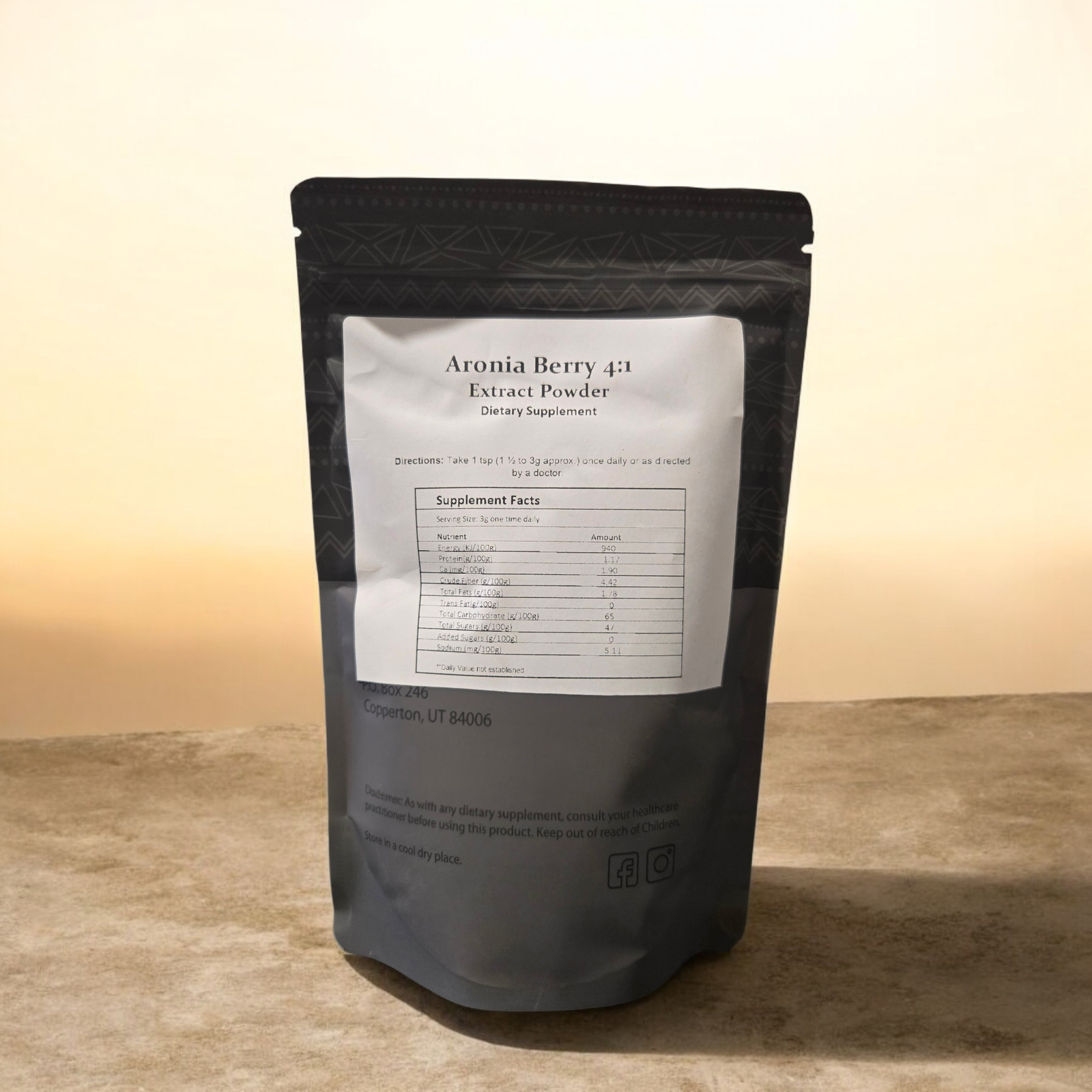 Aronia Berry 4:1 Extract – Chokeberry Powder