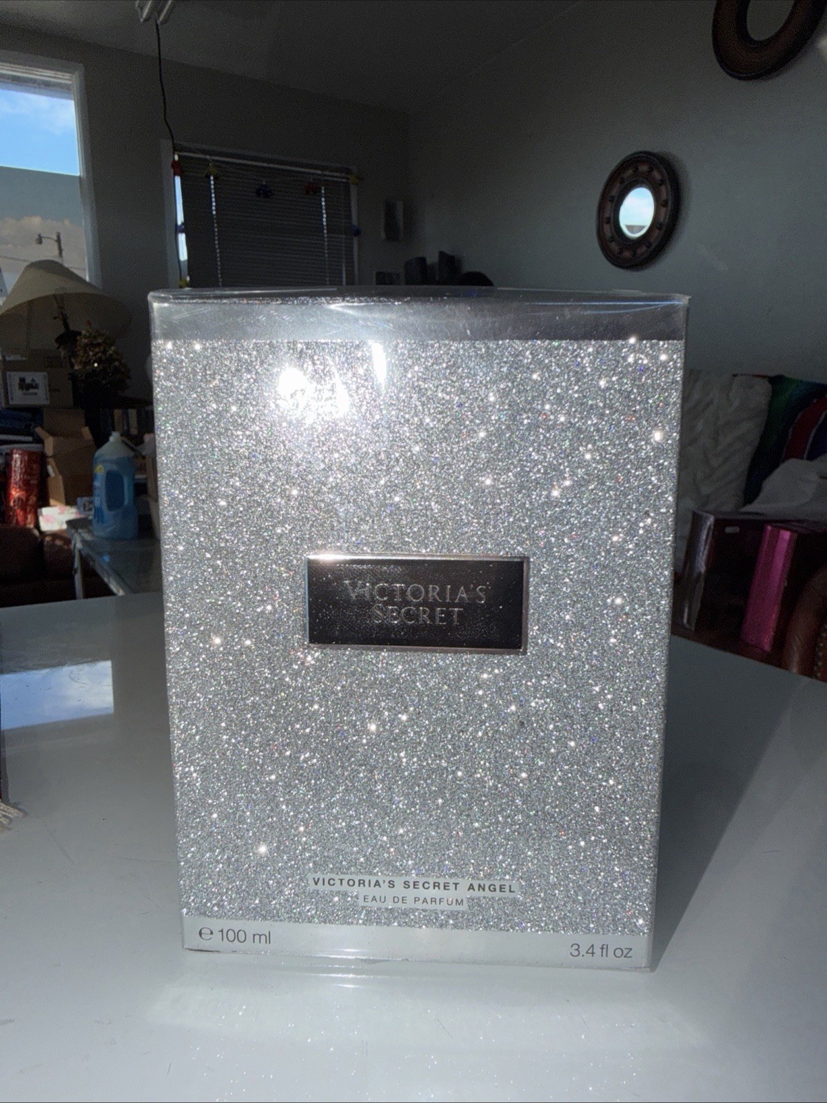 Victoria’s Secret ANGEL Silver Eau De Parfum Perfume Fragrance 3.4 oz
