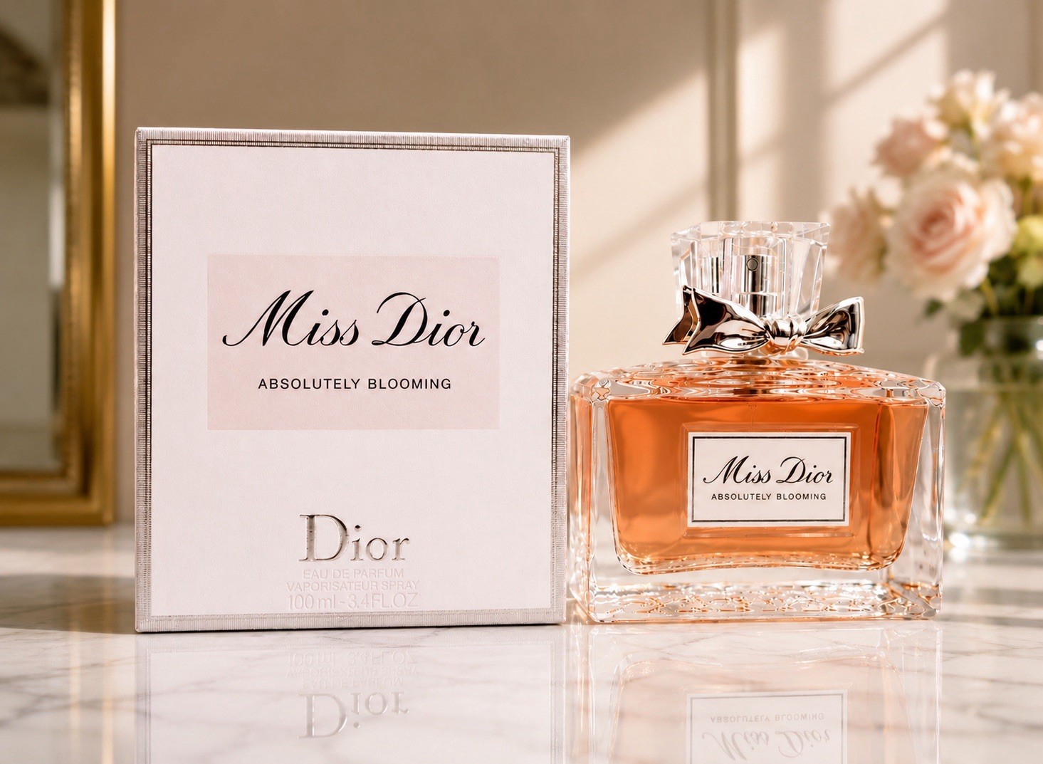 Dior Miss Dior Absolutely Blooming Eau de Parfum 3.4 oz / 100ml New Sealed