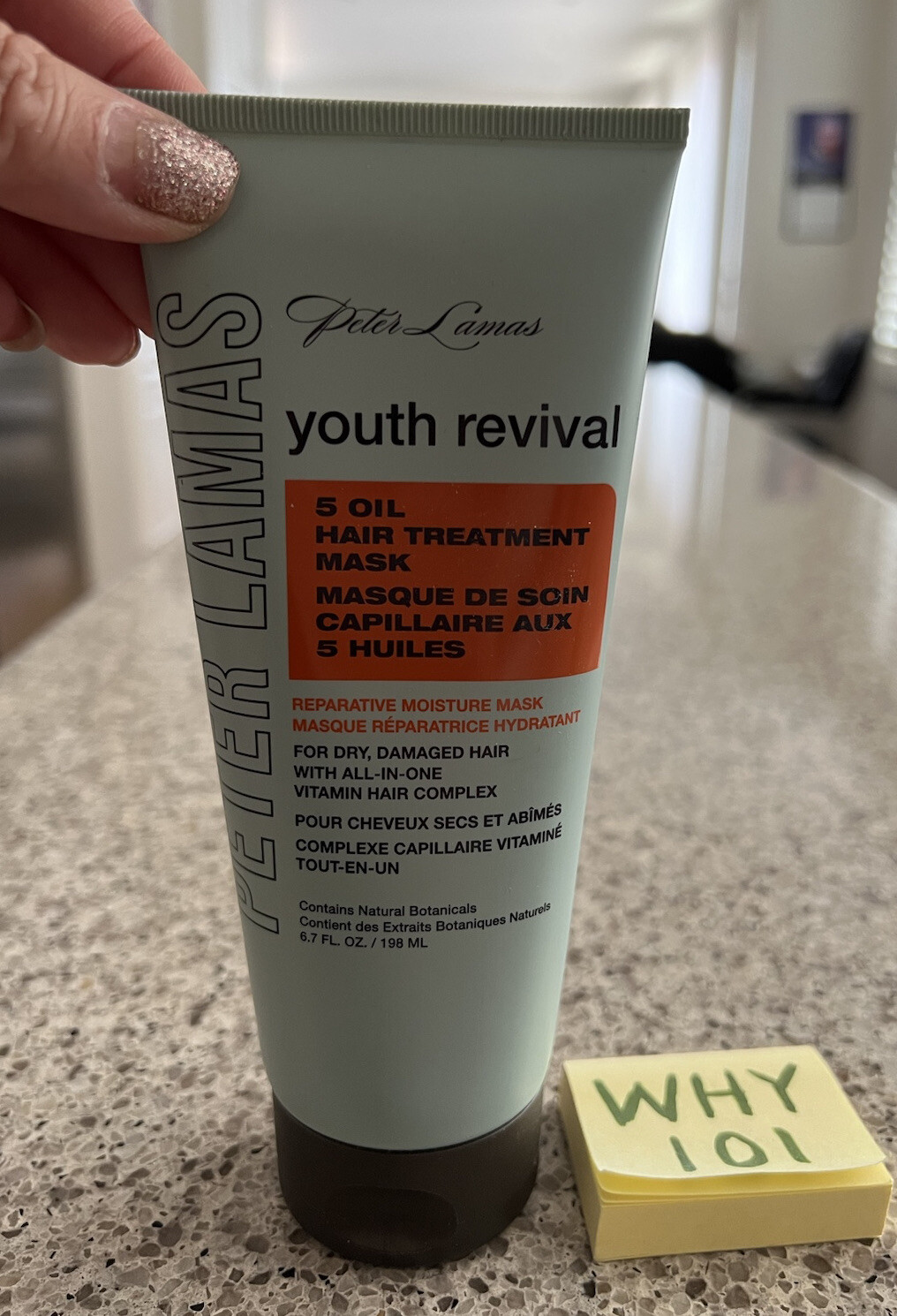 Peter Lamas Youth Revival 5 Oil Hair Treatment Mask 6.7oz/198mL FULL SZ SEAL $30