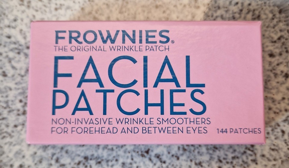 Frownies Patches Facial 144ct – Forehead & Between Eyes, Smooth Fine Wrinkles