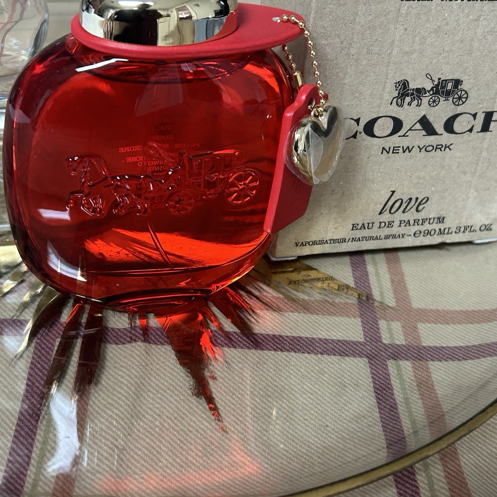 Coach Love Eau de Parfum Natural Spray, Tester Size 3 fl oz / 90 mL