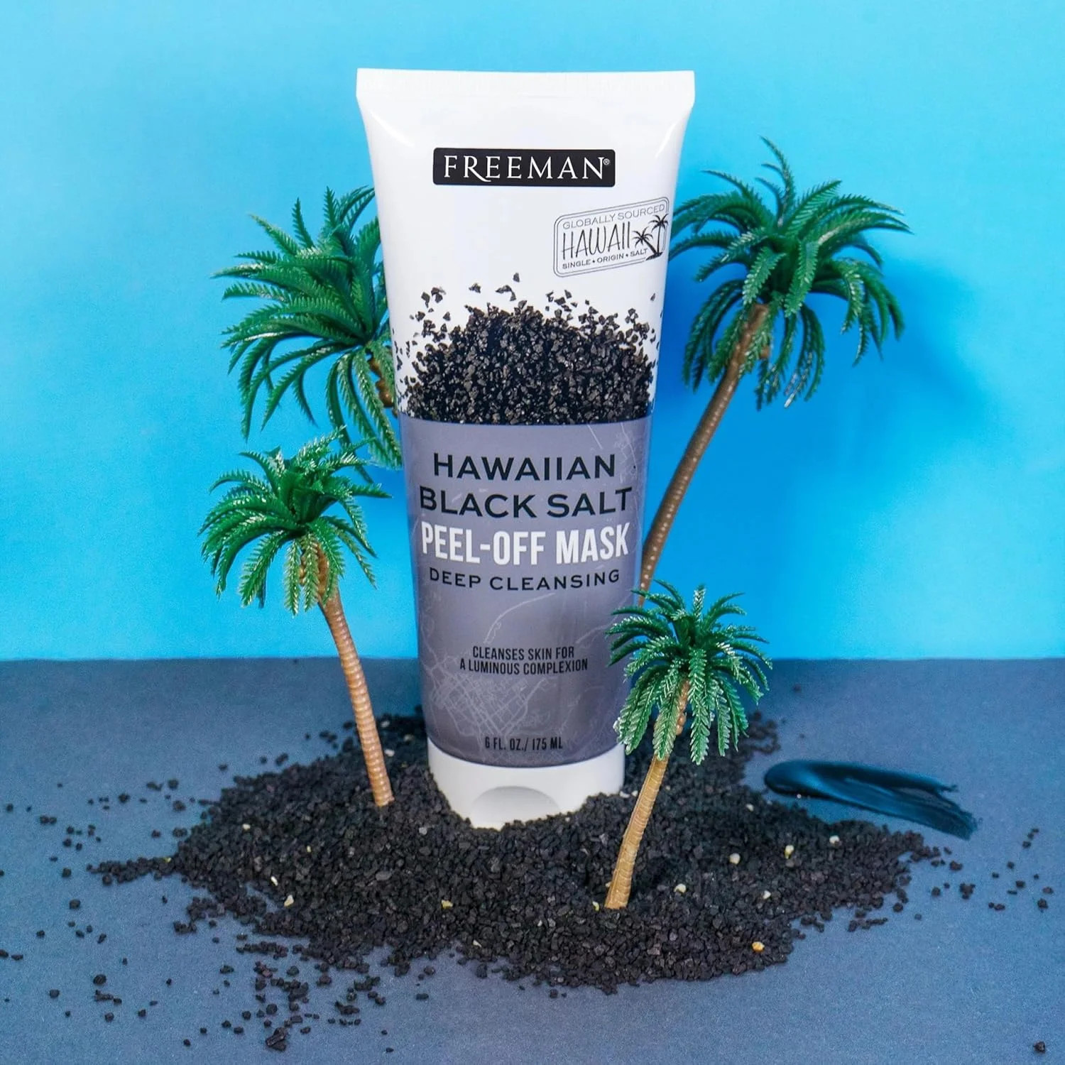 Hawaiian Black Salt Peel Off Face Mask, 6 fl.oz./175 mL Tube