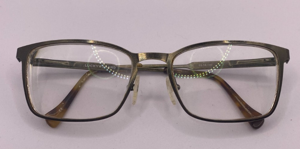 LUCKY BRAND FRAMES ONLY EYEGLASSES D312 OLIVE 53-18-140