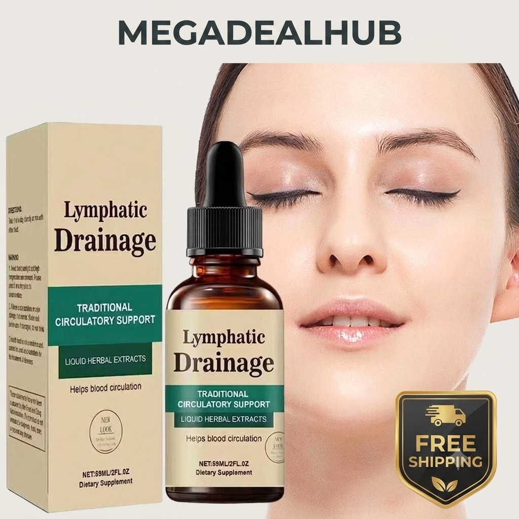 Lymphoria – Lymphatic Drainage 59ml – Detox, Bloat Relief & Immune Support
